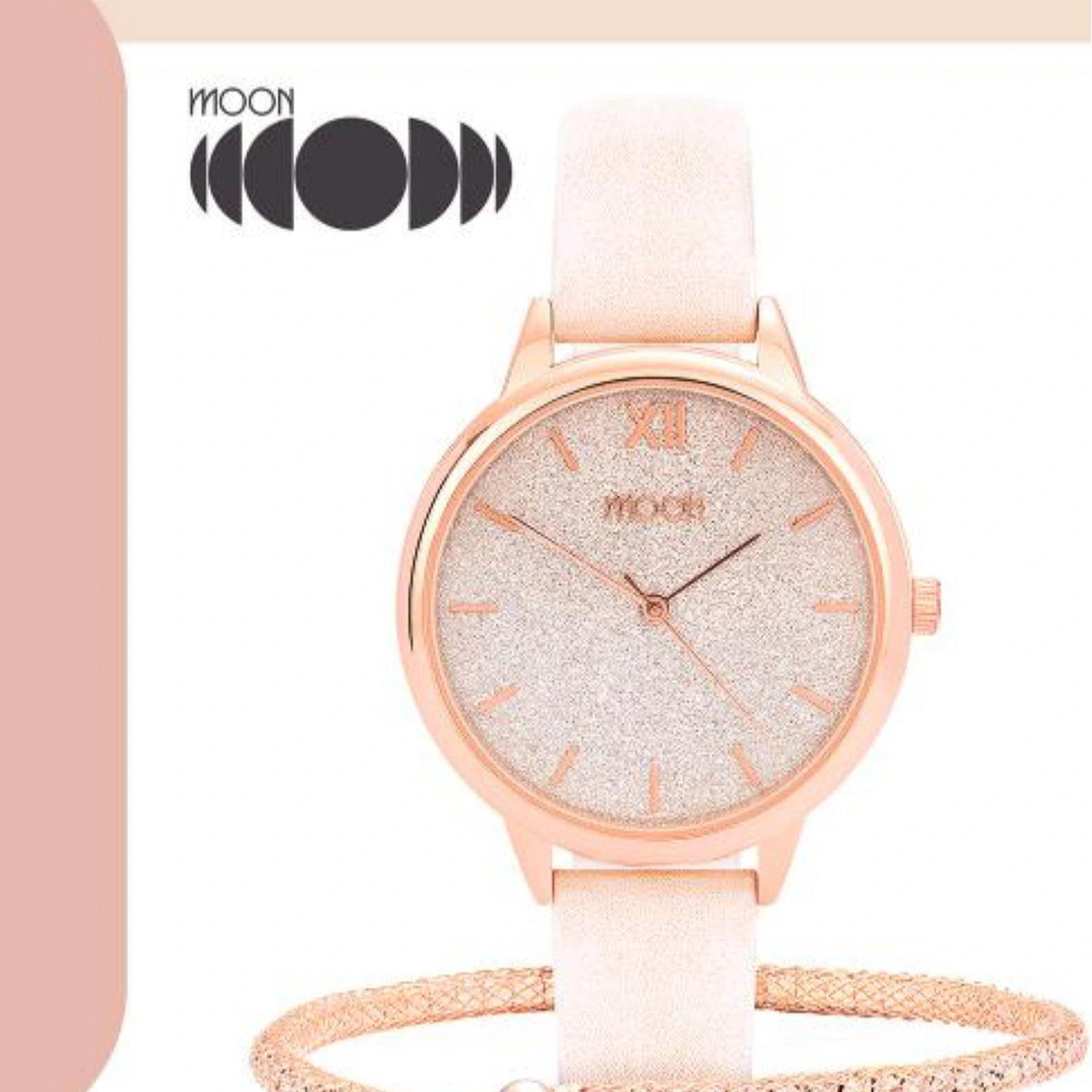 Moon Ice Cream Hazy Days watch and bracelet catalogue view